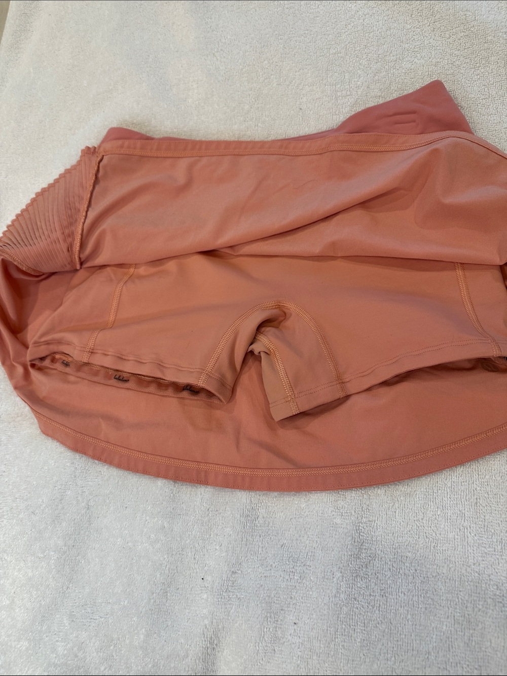 lululemon Play Off The Pleats Peach Athletic tennis Skort/ skirt size 4 - Picture 6 of 16